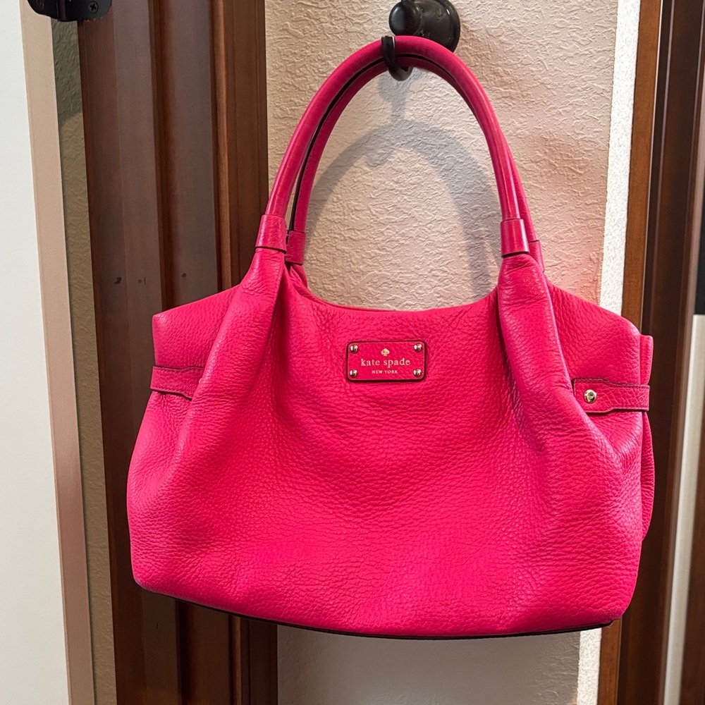 Kate Spade Hot Pink Fuchsia Shoulder Bag